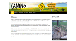 Desktop Screenshot of canino.cz